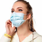 Mascarilla respirable del gancho, máscara quirúrgica azul Eco a prueba de polvo amistoso