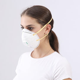 El peso ligero blanco de la máscara de la taza del color FFP2 conveniente lleva el filtro de la eficacia alta