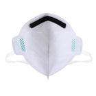 4 Ply Durable Foldable FFP2 Mask Non Woven Outer Layer Fluid / Flame Resistant