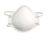 China Máscara de respiración lisa de la taza FFP2 con la correa del látex libremente/suavemente el trazador de líneas elásticos de la nariz compañía