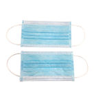 Personal Care Disposable Face Mask Weight 25grams With Secure Loop Earloop