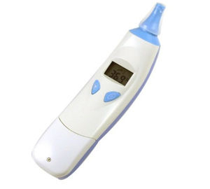 China Termómetro de oído electrónico del grado médico, termómetro del infrarrojo del LCD fábrica