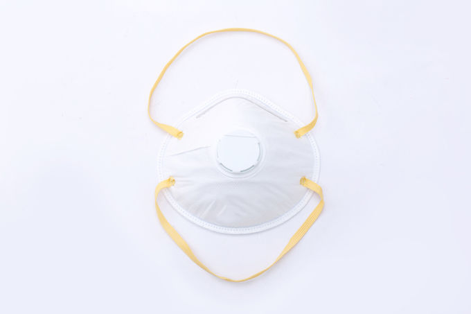 El peso ligero blanco de la máscara de la taza del color FFP2 conveniente lleva el filtro de la eficacia alta